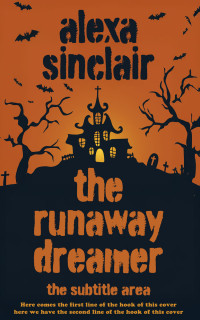 2D view of Premade Horror Book Cover - Piper