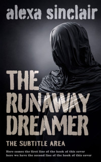 2D view of Premade Mystery & Thriller & Suspense Book Cover - Cloudy