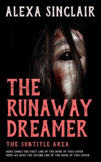 2D view of Premade Mystery & Thriller & Suspense Book Cover - New York Pink