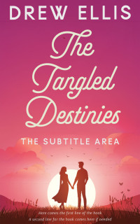 2D view of Premade Romance Book Cover - Mulberry