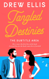 2D view of Premade Romance Book Cover - Carnation