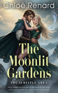 2D view of Premade Romance Book Cover - Outer Space