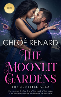 2D view of Premade Romance Book Cover - Vulcan