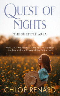 2D view of Premade Romance Book Cover - Pickled Bean