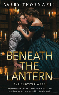 2D view of Premade Romance Book Cover - Log Cabin