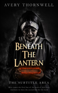 2D view of Premade Horror Book Cover - Cod Gray