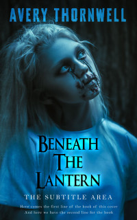 2D view of Premade Horror Book Cover - Firefly