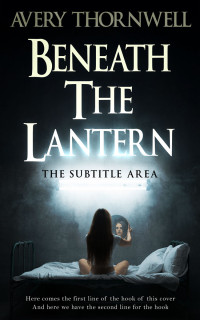 2D view of Premade Mystery & Thriller & Suspense Book Cover - Nebula