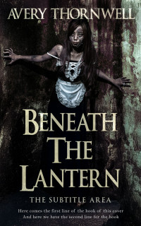 2D view of Premade Horror Book Cover - Cod Gray