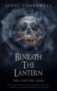 2D view of Premade Horror Book Cover - Mirage