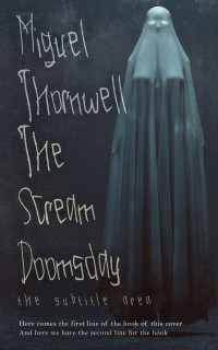 2D view of Premade Horror Book Cover - Outer Space