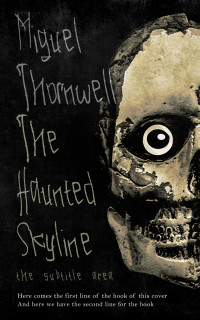 2D view of Premade Horror Book Cover - Indian Khaki