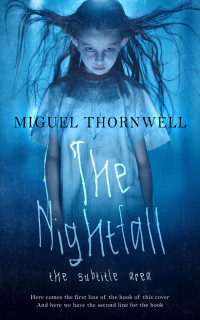 2D view of Premade Horror Book Cover - Jelly Bean