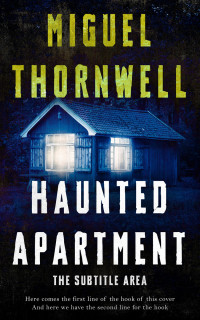 2D view of Premade Horror Book Cover - Pine Glade