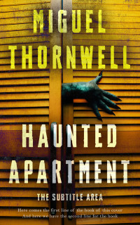 2D view of Premade Paranormal & Urban Book Cover - Raw Umber