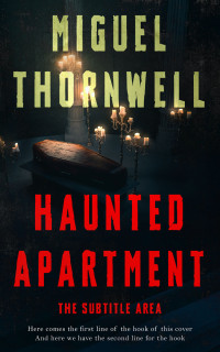 2D view of Premade Mystery & Thriller & Suspense Book Cover - Raw Sienna