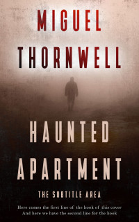 2D view of Premade Mystery & Thriller & Suspense Book Cover - Clam Shell