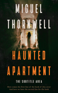 2D view of Premade Horror Book Cover - Tan