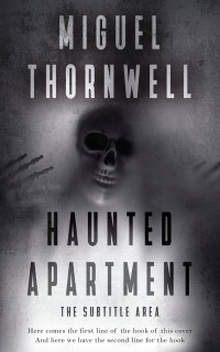 2D view of Premade Horror Book Cover - Ship Gray