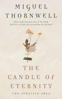 2D view of Premade Abstract Book Cover - Pearl Bush