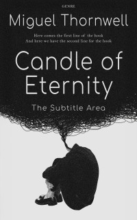 2D view of Premade Abstract Book Cover - Cod Gray