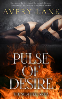 2D view of Premade Erotica Book Cover - Cocoa Brown