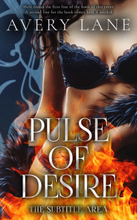 2D view of Premade Erotica Book Cover - Thunder