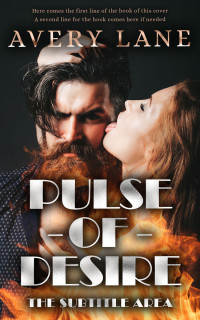 2D view of Premade Erotica Book Cover - Tan