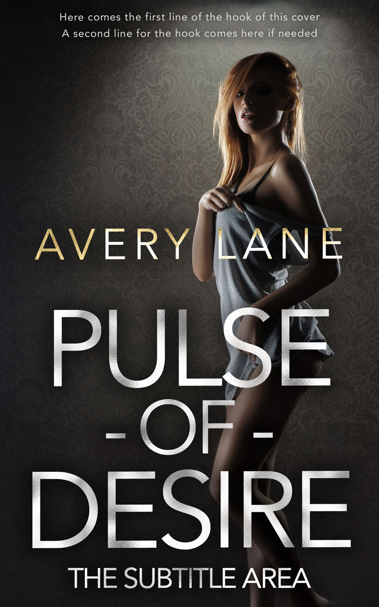 2D view of Premade Romance Book Cover - Dune