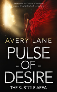 2D view of Premade Fantasy Book Cover - Tan