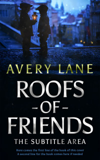 2D view of Premade Literary Fiction Book Cover - Ebony