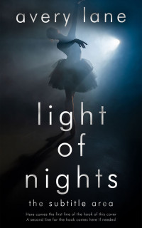 2D view of Premade Literary Fiction Book Cover - Mirage