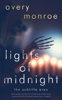 2D view of Premade Horror Book Cover - Martinique