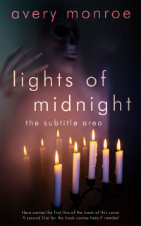 2D view of Premade Paranormal & Urban Book Cover - Thunder