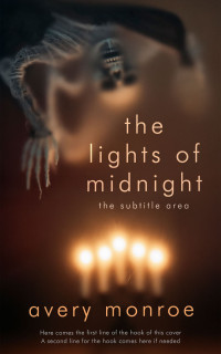 2D view of Premade Horror Book Cover - Bistre