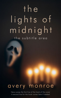 2D view of Premade Horror Book Cover - Mine Shaft