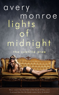 2D view of Premade Erotica Book Cover - Thunder