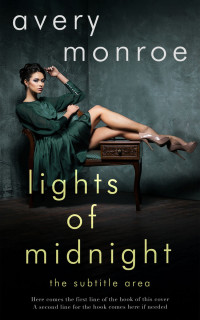 2D view of Premade Erotica Book Cover - Woodsmoke