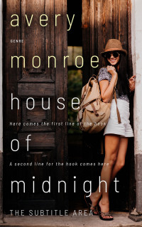 2D view of Premade Literary Fiction Book Cover - Indian Khaki