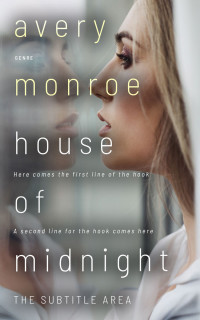 2D view of Premade Mystery & Thriller & Suspense Book Cover - Tapa