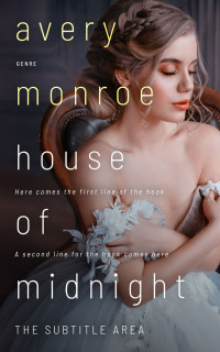 2D view of Premade Literary Fiction Book Cover - Thunder