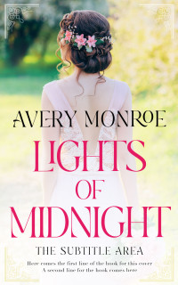 2D view of Premade Romance Book Cover - White Rock