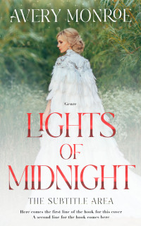 2D view of Premade Fantasy Book Cover - Quill Gray