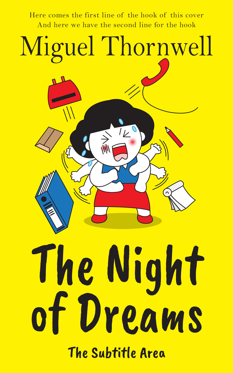 2D view of Premade Chick Lit Book Cover - Charade