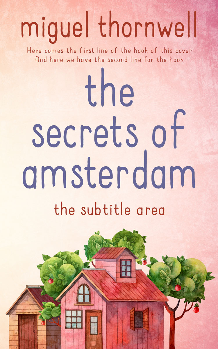 2D view of Premade Literary Fiction Book Cover - Givry