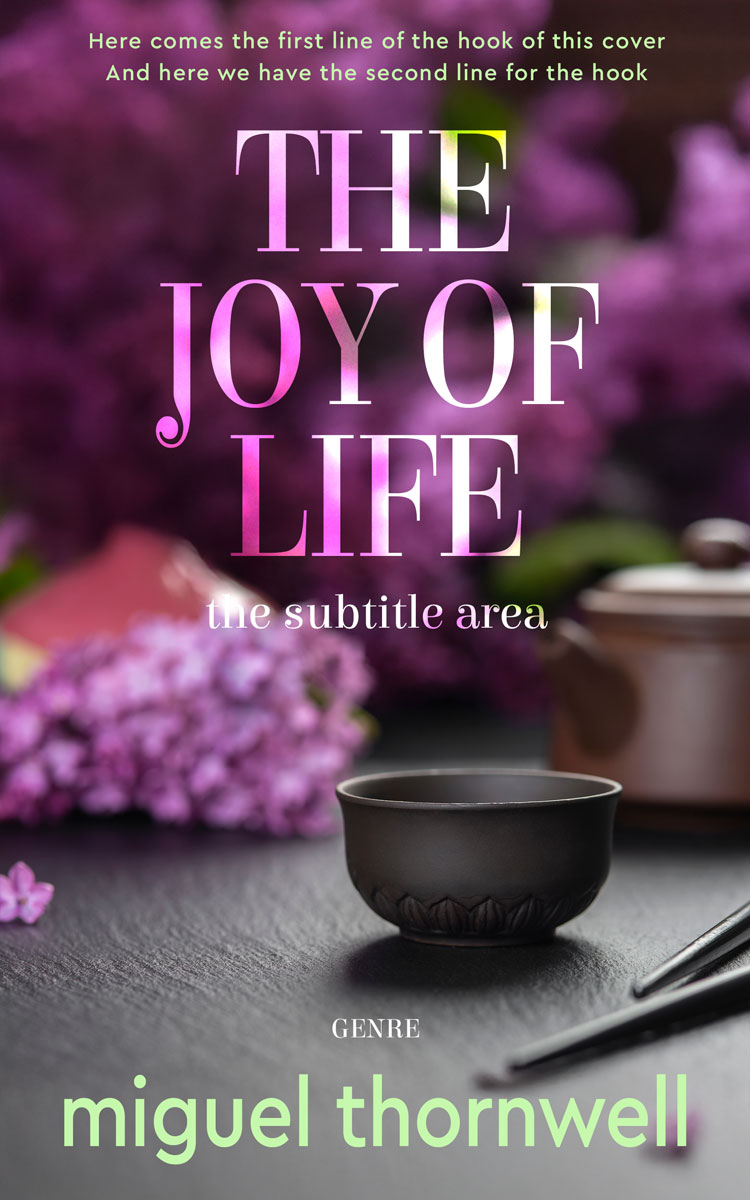 2D view of Premade Self-Improvement & Self-Help Book Cover - Matterhorn