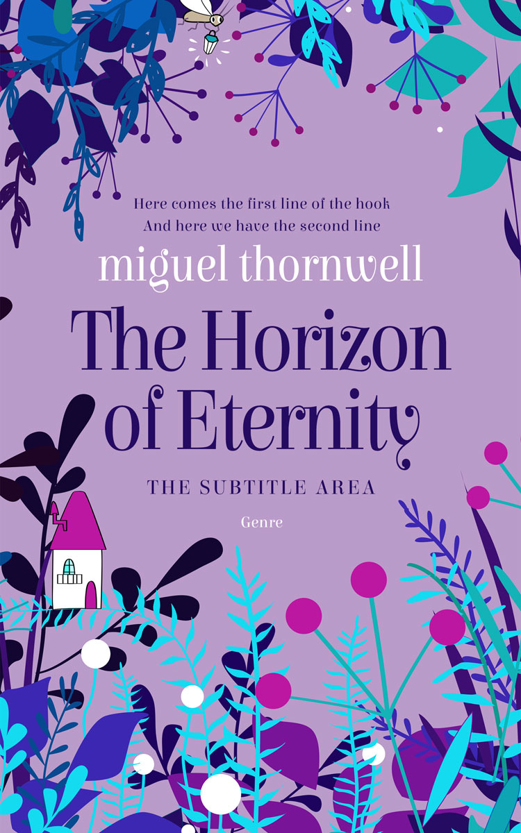 2D view of Premade Literary Fiction Book Cover - East Side