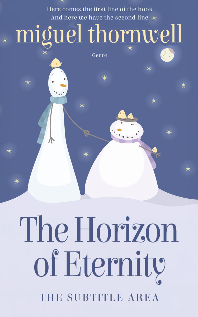 2D view of Premade Children's Book Cover - Snuff