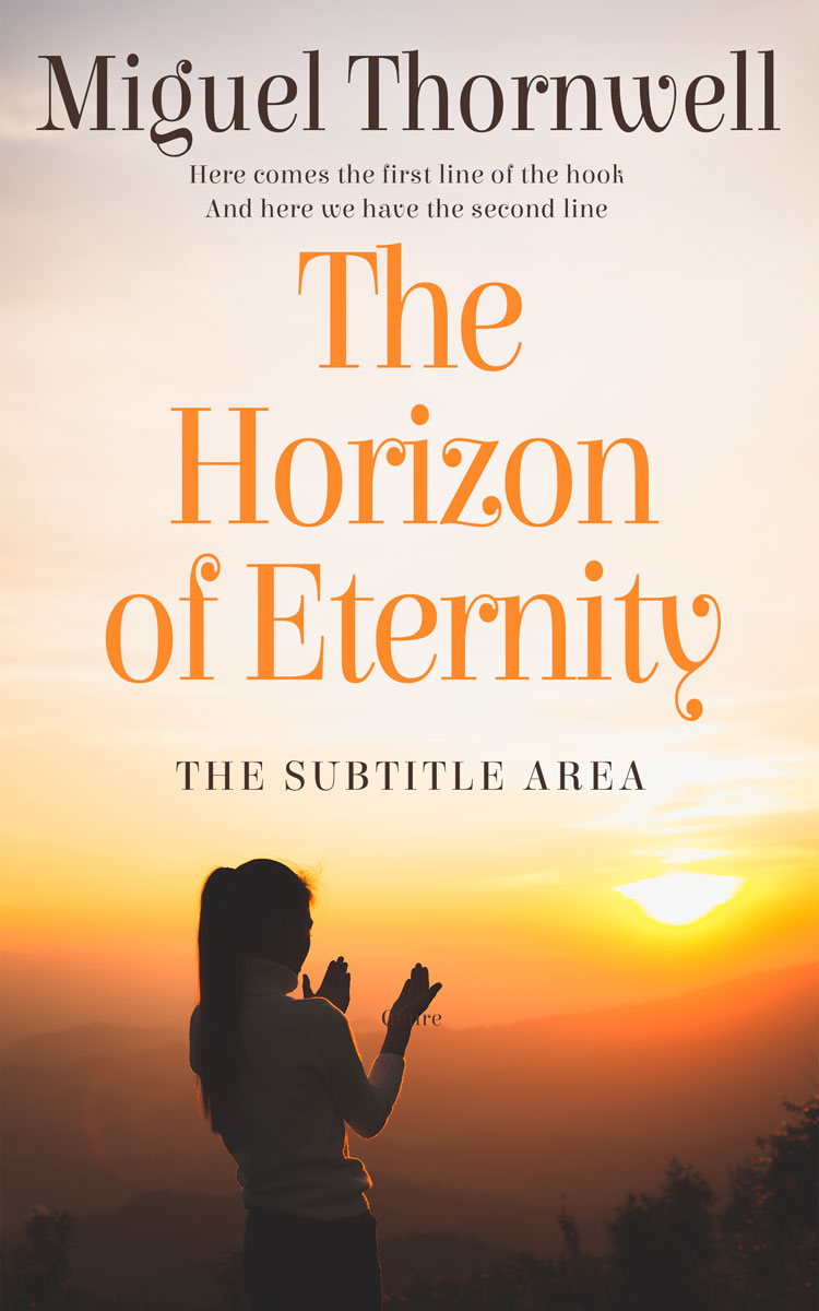 2D view of Premade Religion & Spirituality Book Cover - Janna