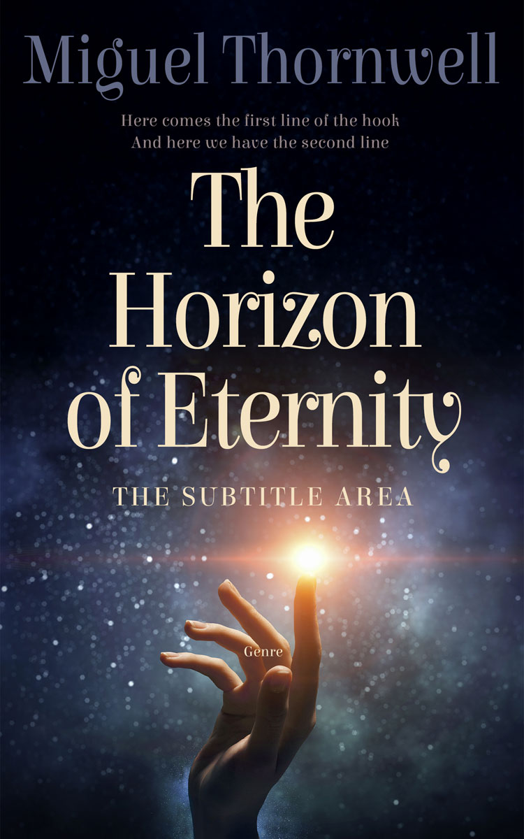 2D view of Premade Religion & Spirituality Book Cover - Mirage